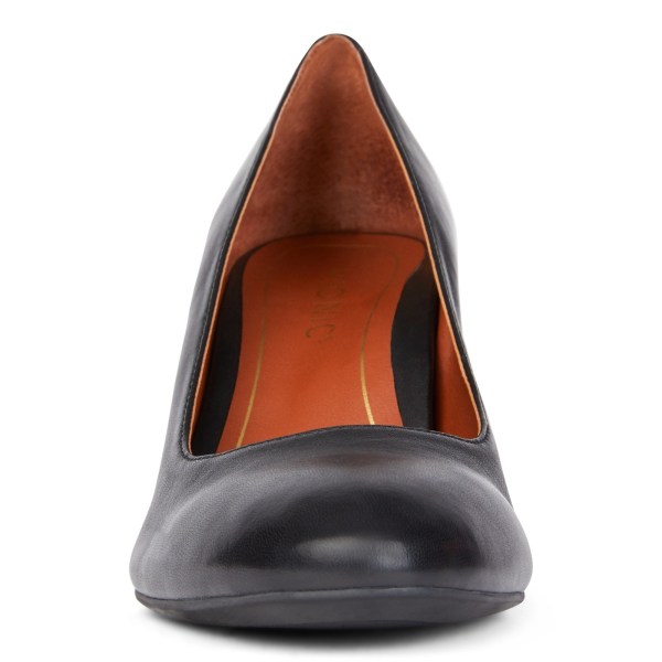 Vionic Wedges Ireland - Mariana Pump Black - Womens Shoes Sale | DOCXY-3208